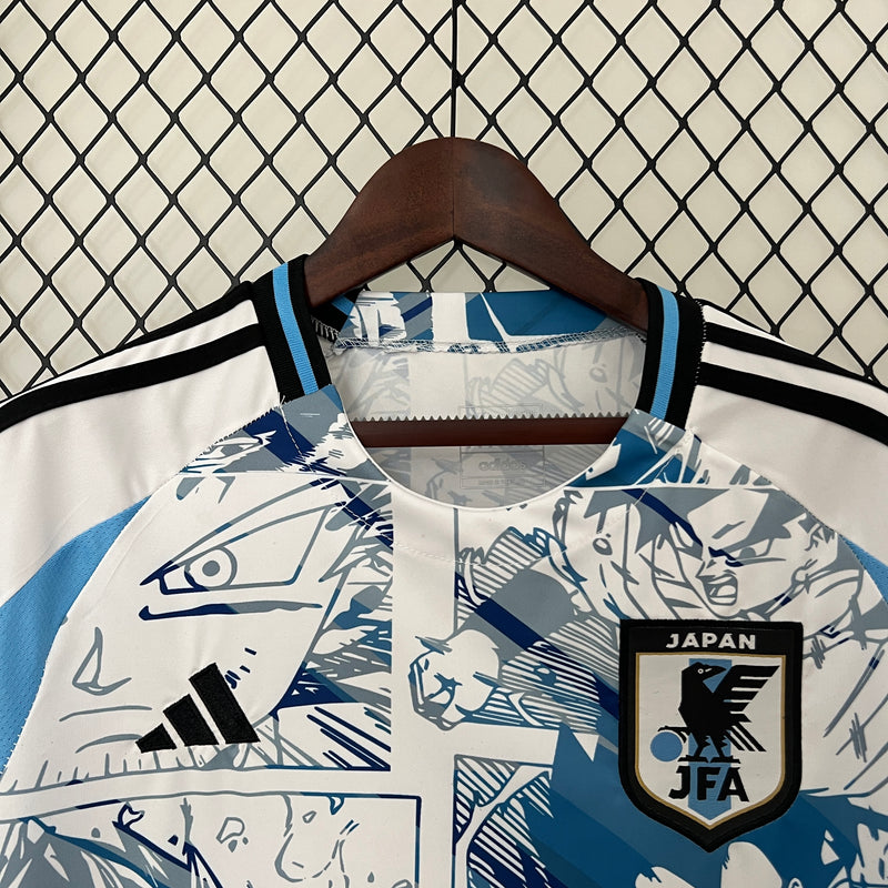 Camisa Japão DragonBall 2024 - Edição Anime -Adidas Versão Torcedor Masculina