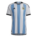 Camisa Argentina Copa Do Mundo - Adidas Torcedor Masculino - 3 Estrelas