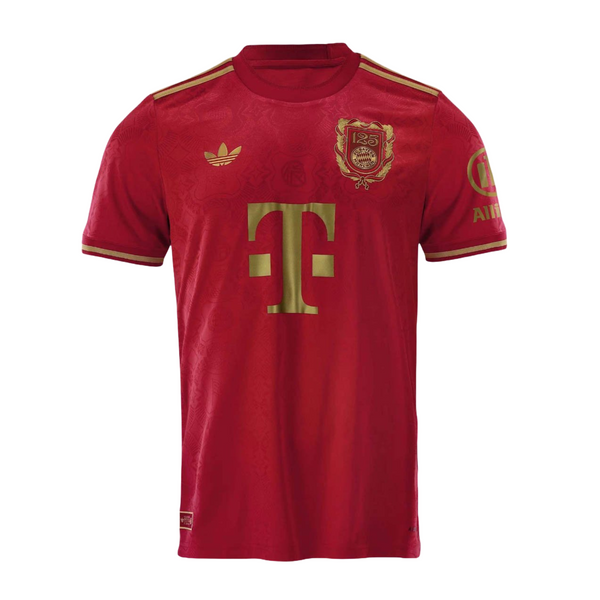 Camisa Bayern de Munique 120 Anos 2025/26 – Edição Especial – Vermelho