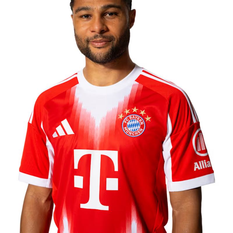 Camisa Bayern de Munique Home 2025/26 – Uniforme Titular – Vermelha