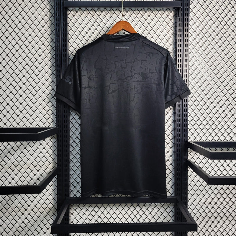 Camisa Borussia Dortmund Blackout 23/24 - Puma Torcedor Masculina