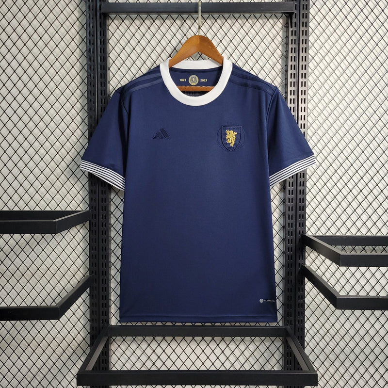 Camisa Escócia 150 Anos Edição Especial Adidas - Azul Escuro