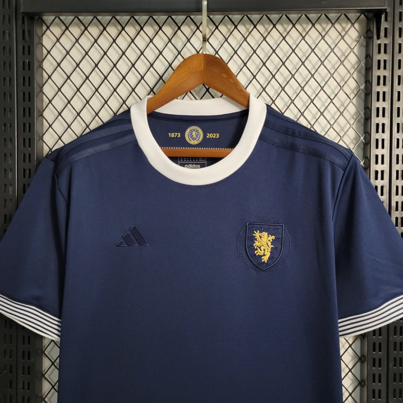 Camisa Escócia 150 Anos Edição Especial Adidas - Azul Escuro