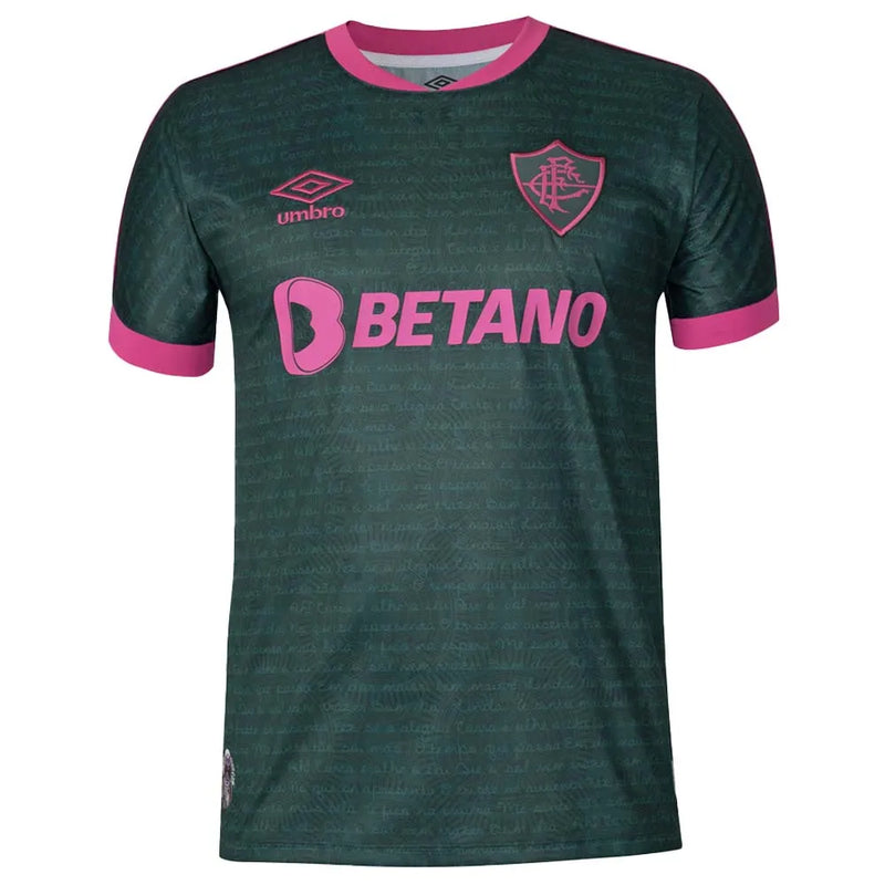 Camisa Fluminense Edição Especial Cartola 23/24 - Umbro Torcedor Masculina - PATCH CAMPEÃO DA LIBERTADORES