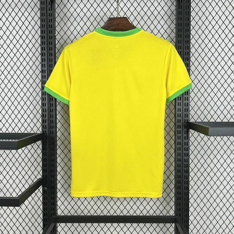 Camisa Seleção Brasil 2025/26 Jordan Torcedor Masculino - Amarela - Lançamento