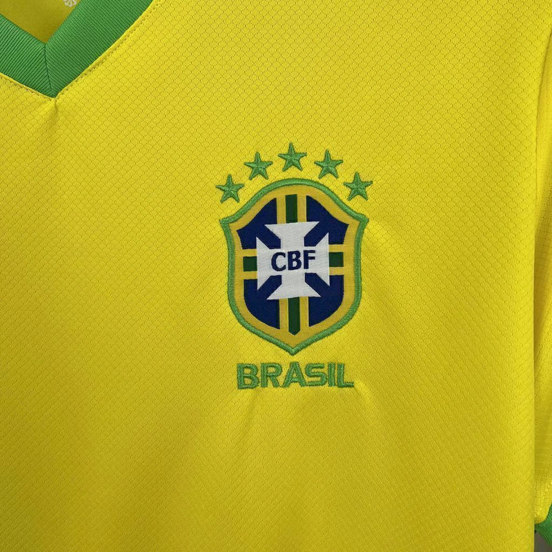 Camisa Seleção Brasil 2025/26 Jordan Torcedor Masculino - Amarela - Lançamento