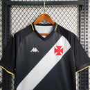 Camisa Vasco da Gama I 23/24 - Kappa Torcedor Masculina - Preta