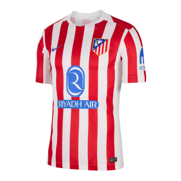 Camisa Atlético de Madrid Home 2025/26 – Uniforme Titular – Vermelho e Branco