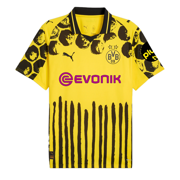 Camisa Borussia Dortmund Home 2025/26 – Uniforme Titular – Amarelo