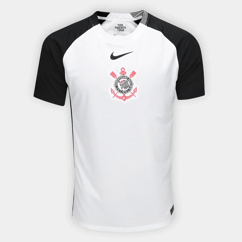 Camisa Corinthians Home 2025/26 - Torcedor Masculina Branca