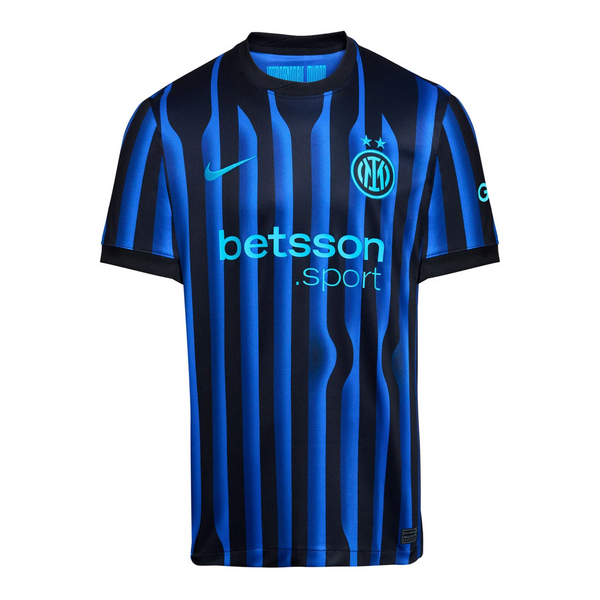 Camisa Inter de Milão Home 2025/26 – Uniforme Titular – Azul e Preto