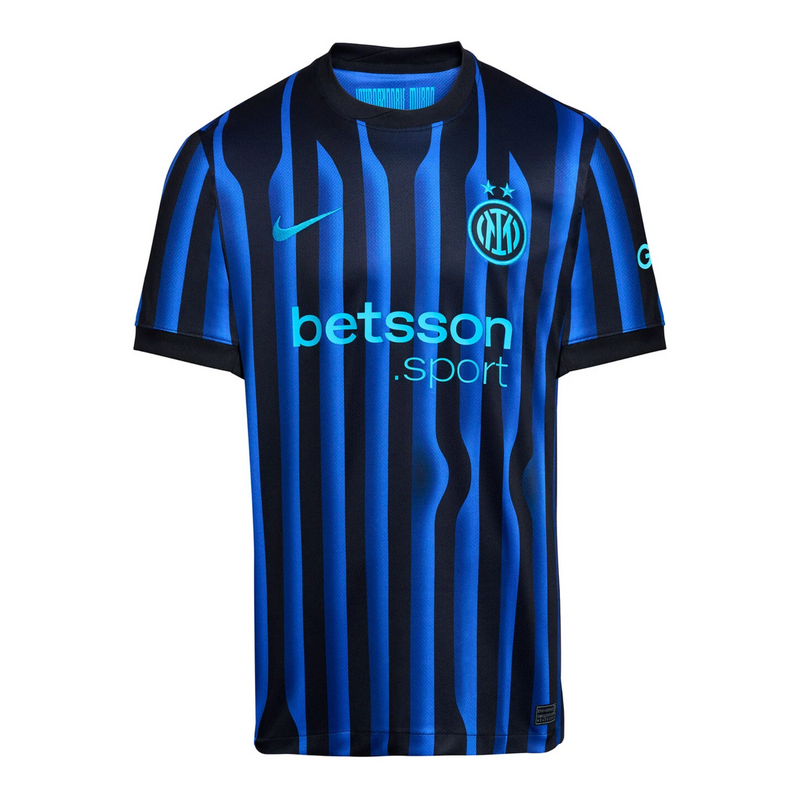 Camisa Inter de Milão Home 2025/26 – Uniforme Titular – Azul e Preto