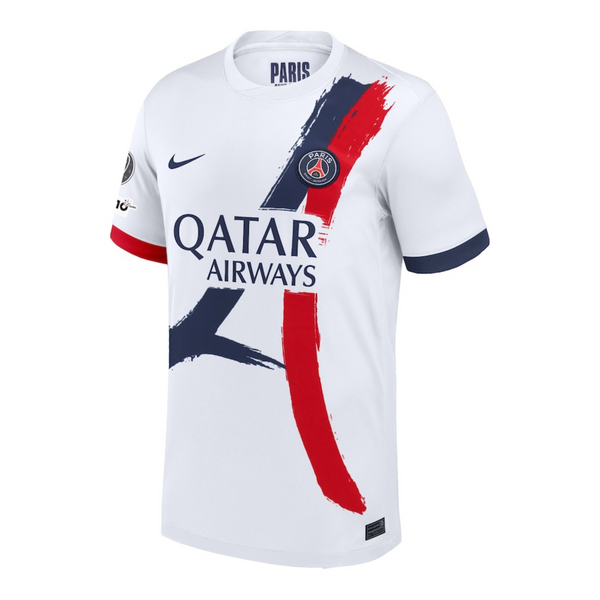 Camisa PSG Away 2025/26 – Uniforme 2 – Branco