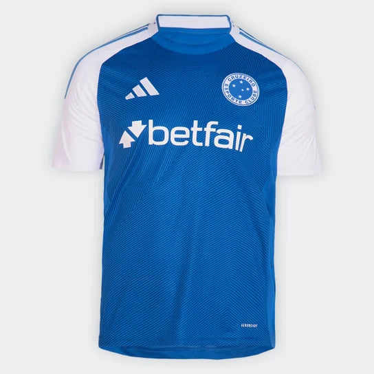 Camisa Cruzeiro I 2025/26 s/n Torcedor Adidas Masculina - Azul