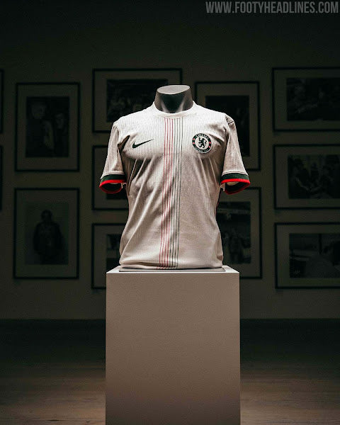 Camisa Chelsea Masculina Away 2025/26 - Torcedor - Branco