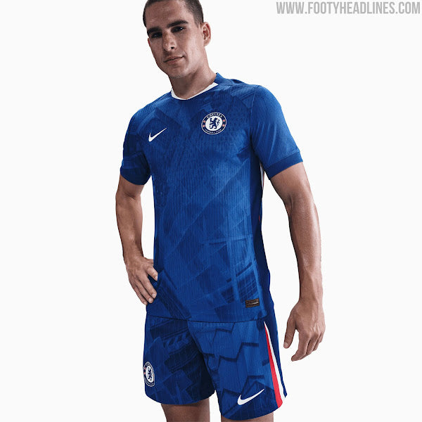 Camisa Chelsea Home 2025/26 - Modelo Torcedor Masculino - Azul