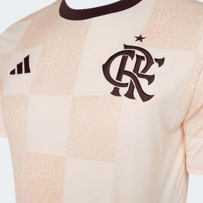 Camisa Flamengo Pré Jogo 24/25 - Bege