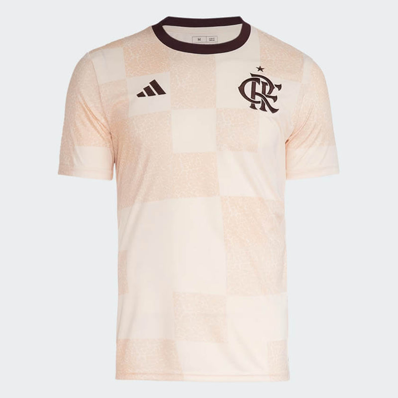 Camisa Flamengo Pré Jogo 24/25 - Bege