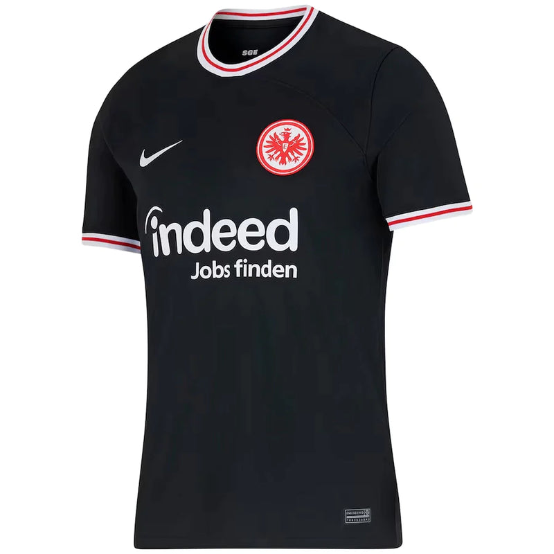 Camisa Eintracht Frankfurt ll 2023/24 Preta - Modelo Torcedor