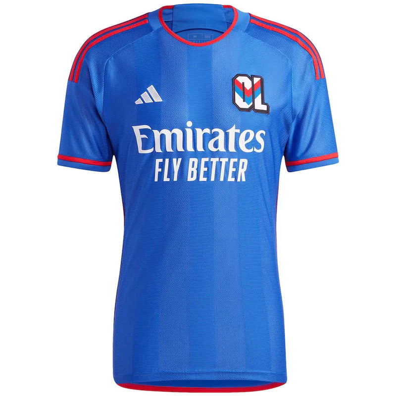 Camisa Lyon ll 2023/24 Azul - Modelo Torcedor