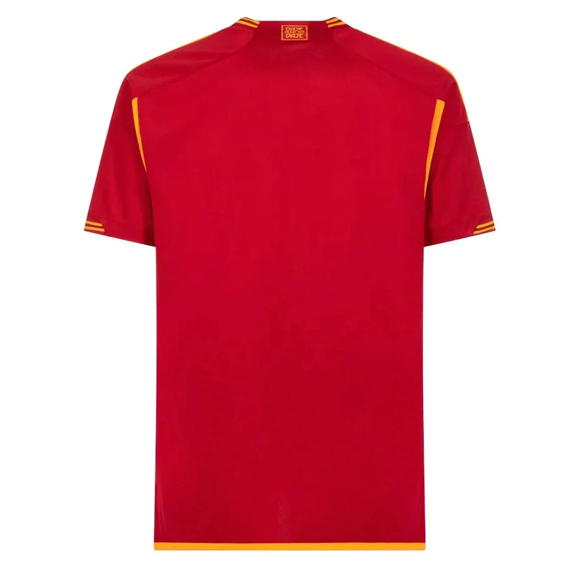 Camisa Roma l 2023/24 Vermelha - Modelo Torcedor