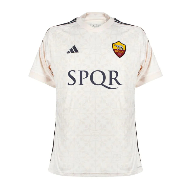 Camisa Roma ll 2023/24 Bege - Modelo Torcedor