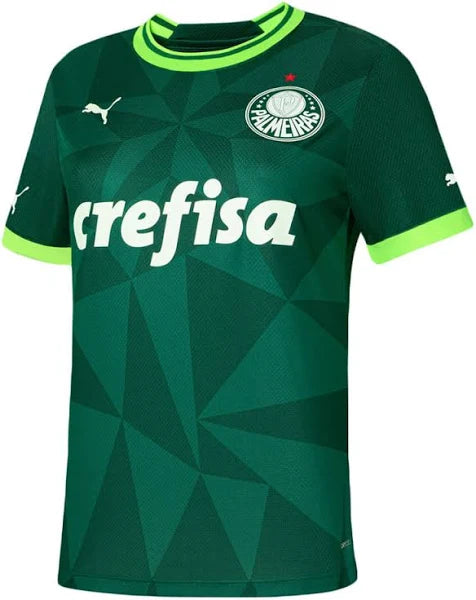 Camisa Palmeiras Home 23/24 - Puma Torcedor Feminina - Verde