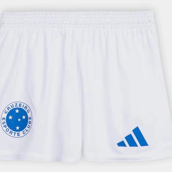 Kit Infantil Cruzeiro Titular 2025/26 - Adidas Torcedor - Azul