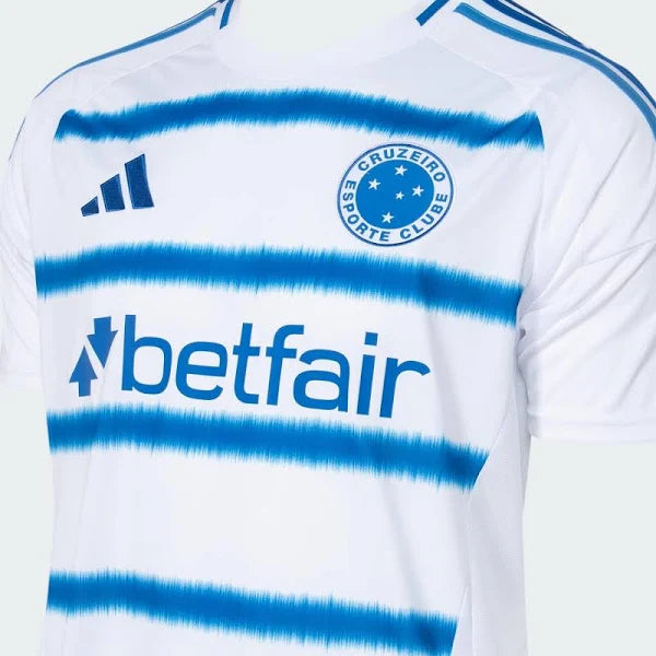 Camisa Cruzeiro Away 2025/2026 - Adidas Torcedor Masculina - Lançamento - Branca