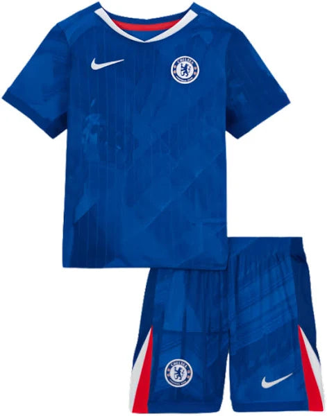 Kit Infantil Chelsea FC Azul 2025/26 Nike Torcedor - Lançamento