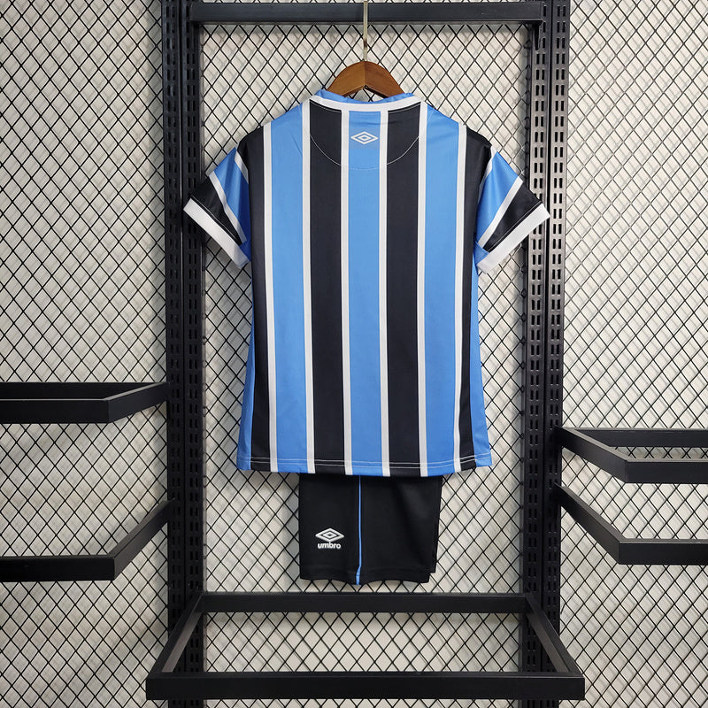 Kit Infantil Grêmio I 23/24 Umbro Torcedor