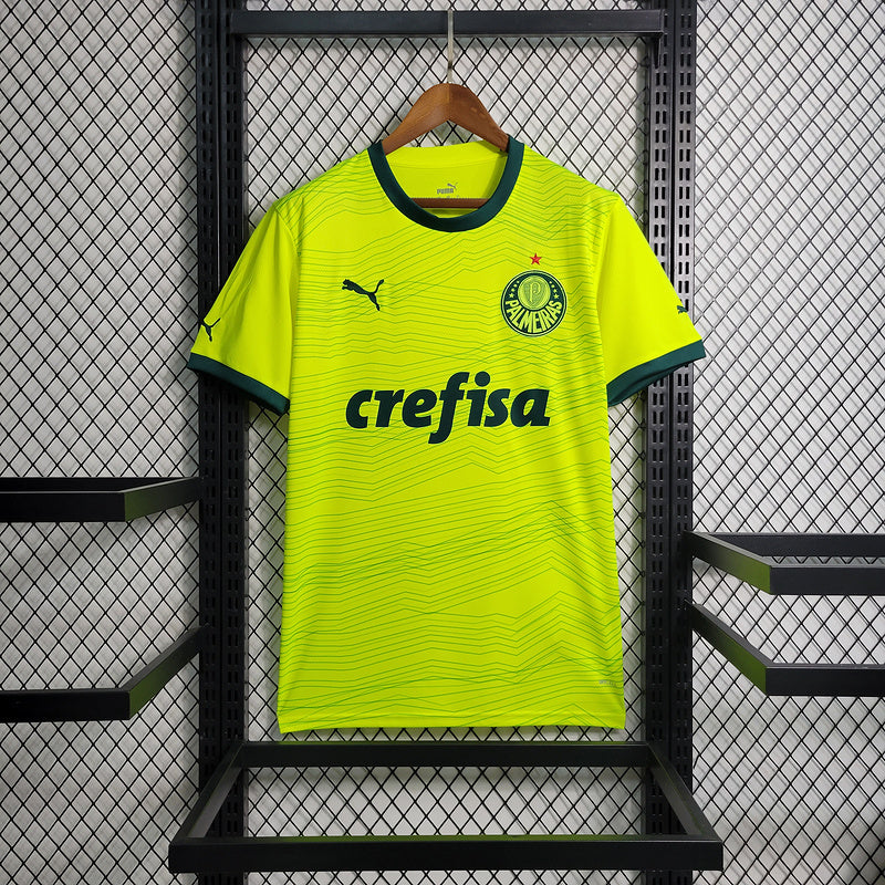 Camisa Palmeiras 3 uniforme 23/24 - Puma Torcedor Masculina- Verde