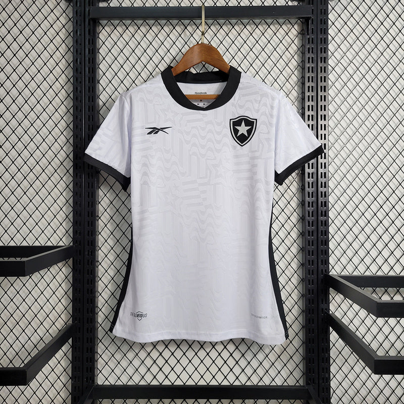 Camisa Botafogo 2 uniforme 23/24 - Kappa Torcedor Feminina - Branca