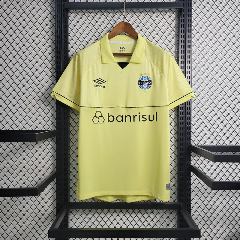 Camisa Gremio Goleiro 23/24 Umbro Masculina - Amarelo