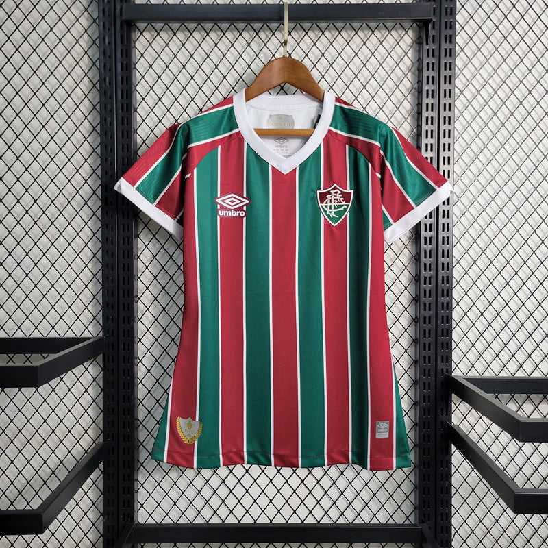 Camisa Fluminense Home 23/24 - Umbro Torcedor Feminina