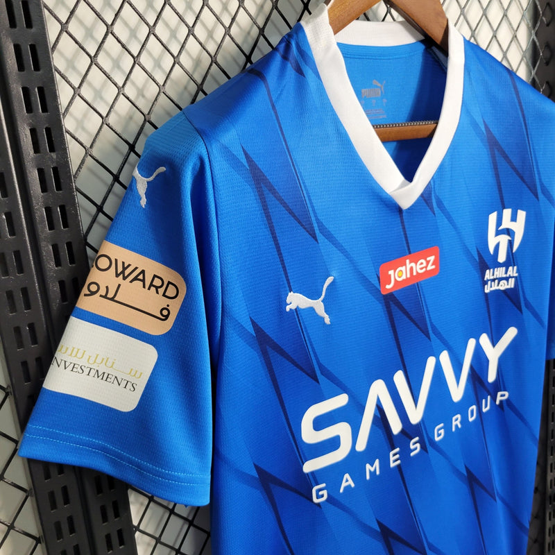 Camisa Al-Hilal 23/24 - Azul - Nova camisa do Neymar - FutStore Oficial!