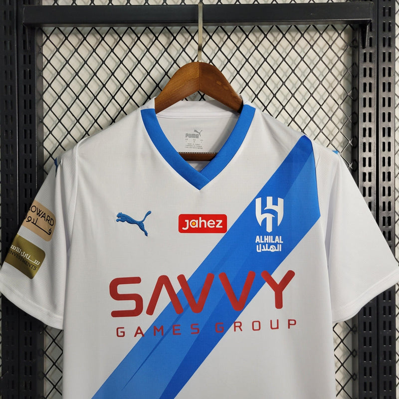 Camisa Al-Hilal 23/24 - Branca - Nova camisa do Neymar - FutStore Oficial!