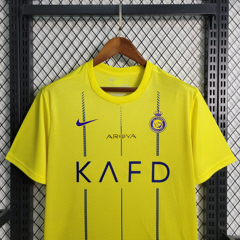 Camisa Al Nassr Home 23/24 - Nike Torcedor Masculina - Lançamento - FutStore Oficial!