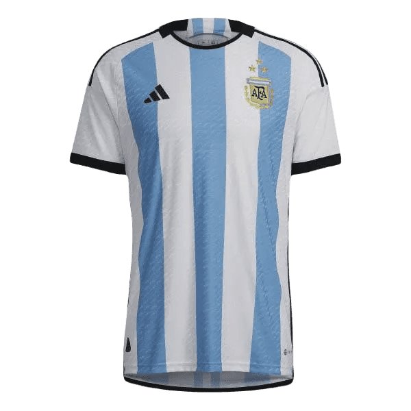 Camisa Argentina Copa Do Mundo - Adidas Torcedor Masculino - 3 Estrelas - FutStore Oficial!