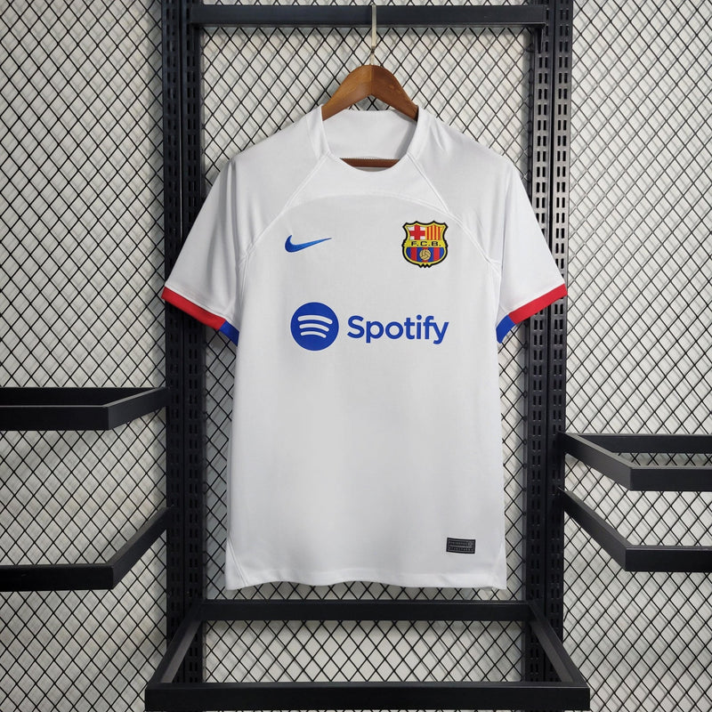 Camisa Barcelona II 22/23 - Nike Torcedor Masculina- Branca - FutStore Oficial!