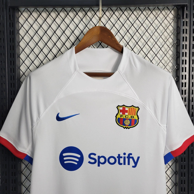 Camisa Barcelona II 22/23 - Nike Torcedor Masculina- Branca - FutStore Oficial!