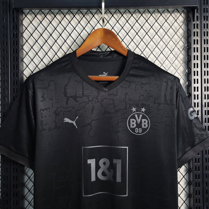 Camisa Borussia Dortmund Blackout 23/24 - Puma Torcedor Masculina - FutStore Oficial!