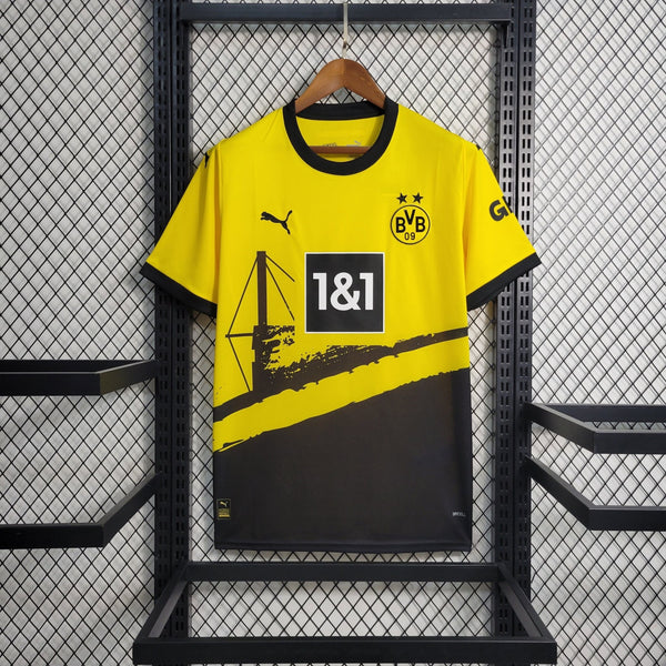 Camisa Borussia Dortmund Home 23/24 - Puma Torcedor Masculina - Lançamento - FutStore Oficial!