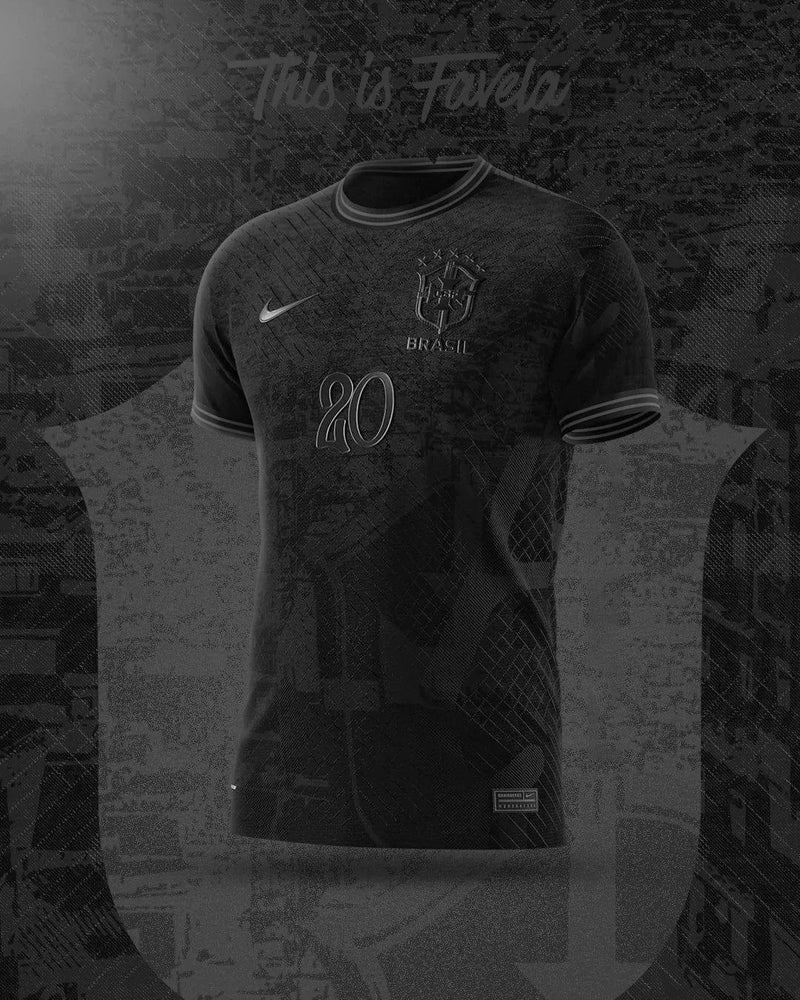 Camisa Brasil Black 22/23 - Nike Versão Jogador Masculina - FutStore Oficial!