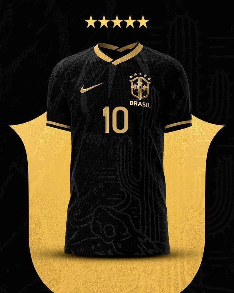 Camisa Brasil Conceito Cacto 2022 - Nike Torcedor Masculino - FutStore Oficial!