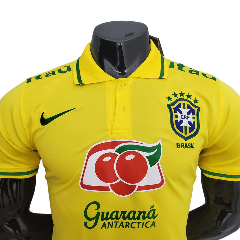 Camisa Brasil Polo Amarela - Nike - FutStore Oficial!