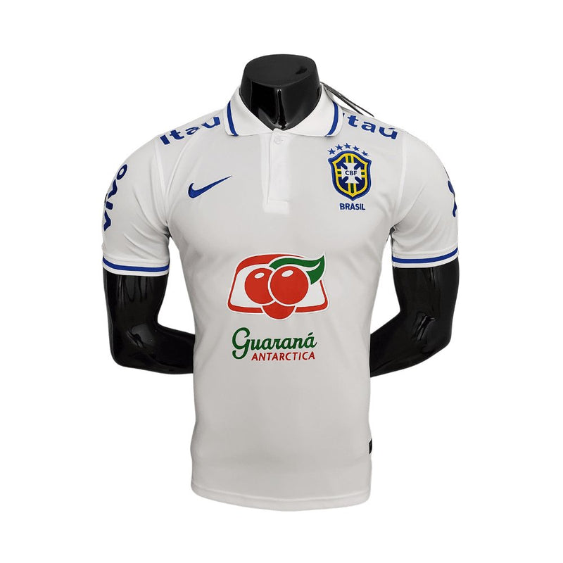 Camisa Brasil Polo Branca - Nike - FutStore Oficial!