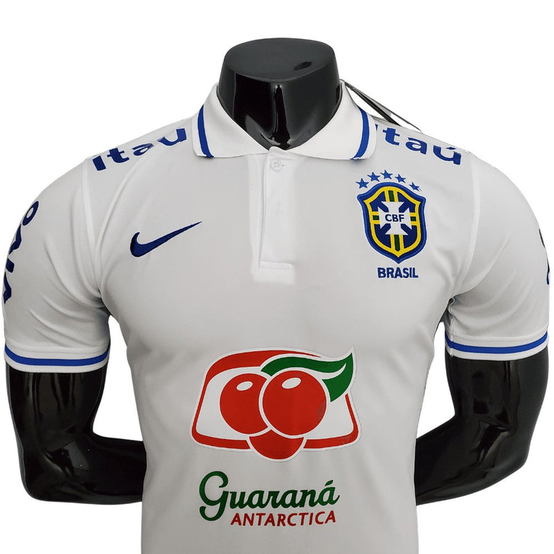 Camisa Brasil Polo Branca - Nike - FutStore Oficial!