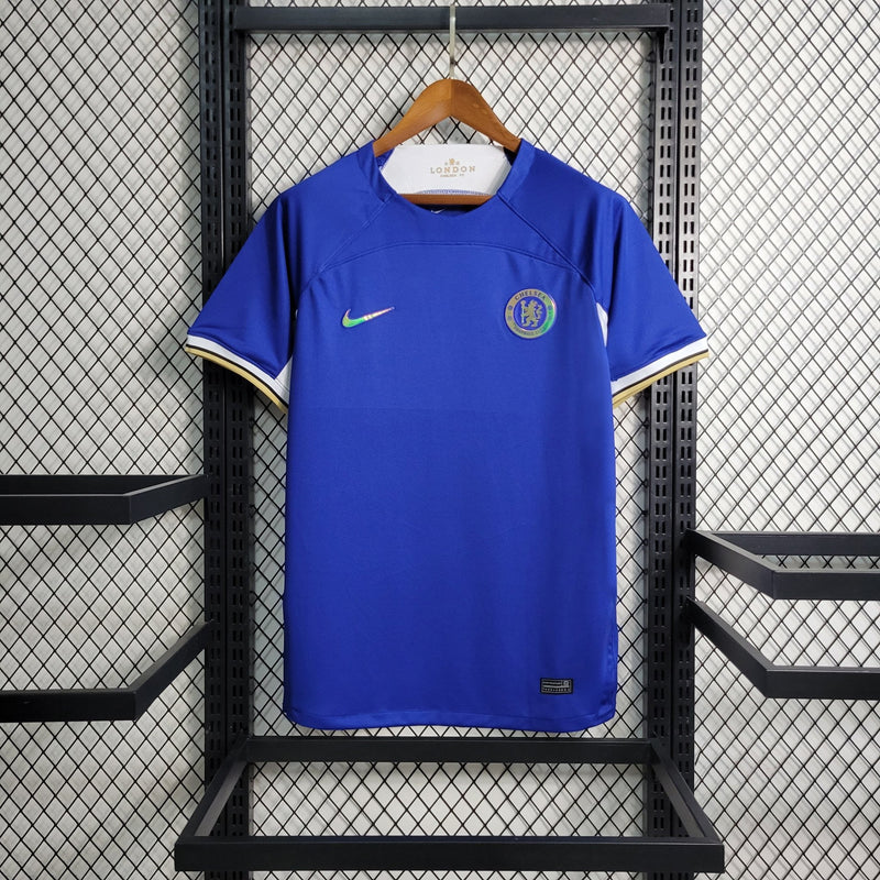 Camisa Chelsea Home 23/24 - Nike Torcedor Masculina - Lançamento - FutStore Oficial!