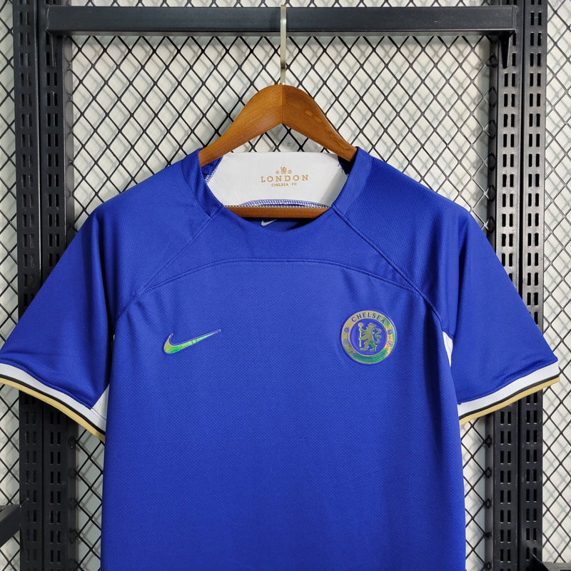 Camisa Chelsea Home 23/24 - Nike Torcedor Masculina - Lançamento - FutStore Oficial!